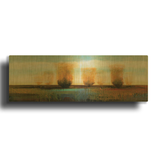 'River 1' By JD Gold Metal Wall Art