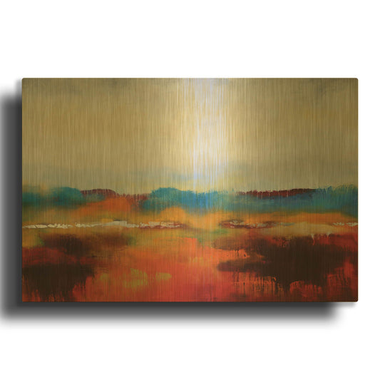 'Color Review' By JD Gold Metal Wall Art