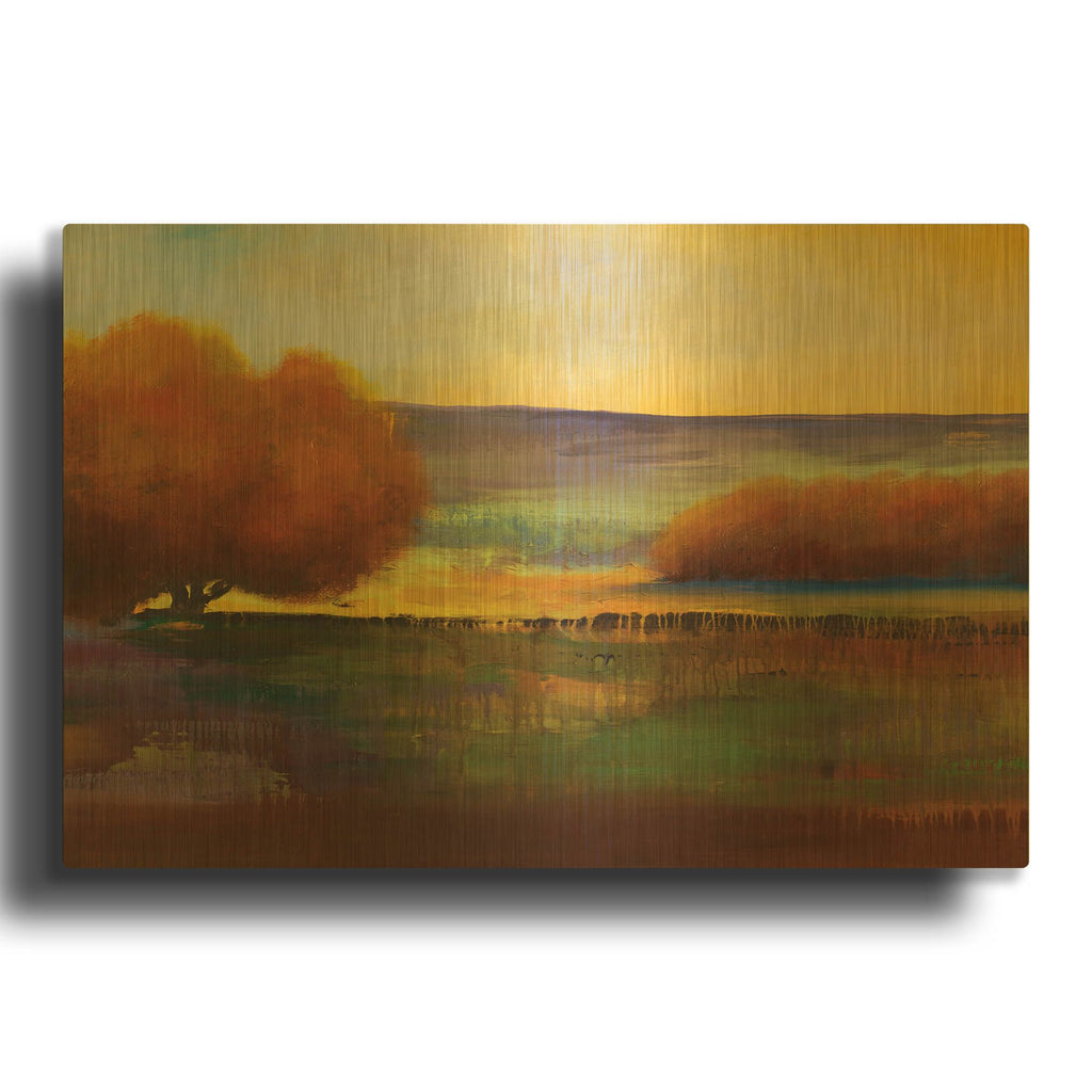 'Forest' By JD Gold Metal Wall Art