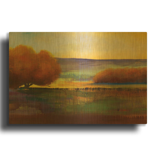 'Forest' By JD Gold Metal Wall Art