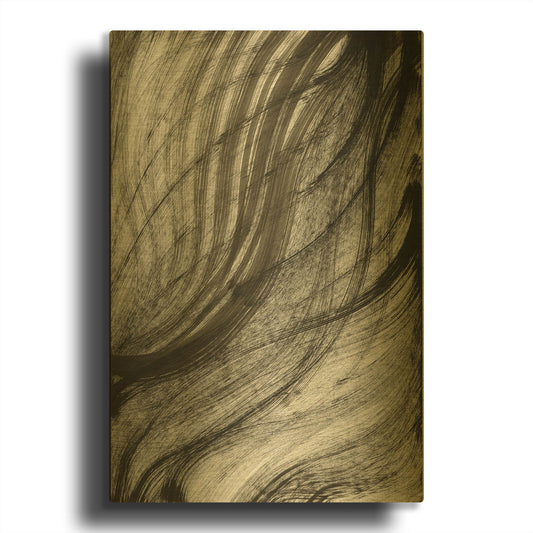 'Sandstorm' By Natasha Gold Metal Wall Art
