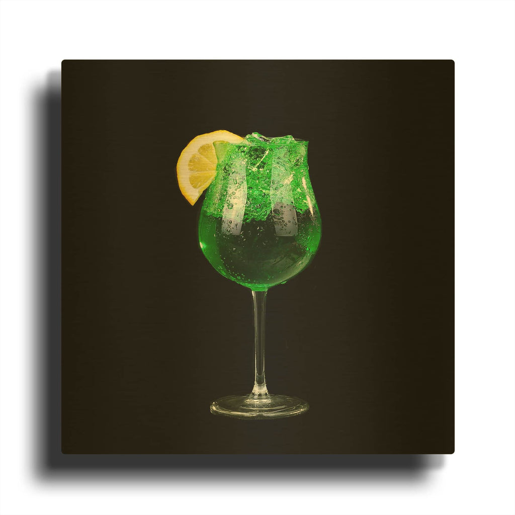'Green Shamrock' By Luxe Gold Metal Wall Art