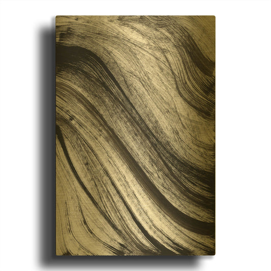 'Avalanche' By Natasha Gold Metal Wall Art