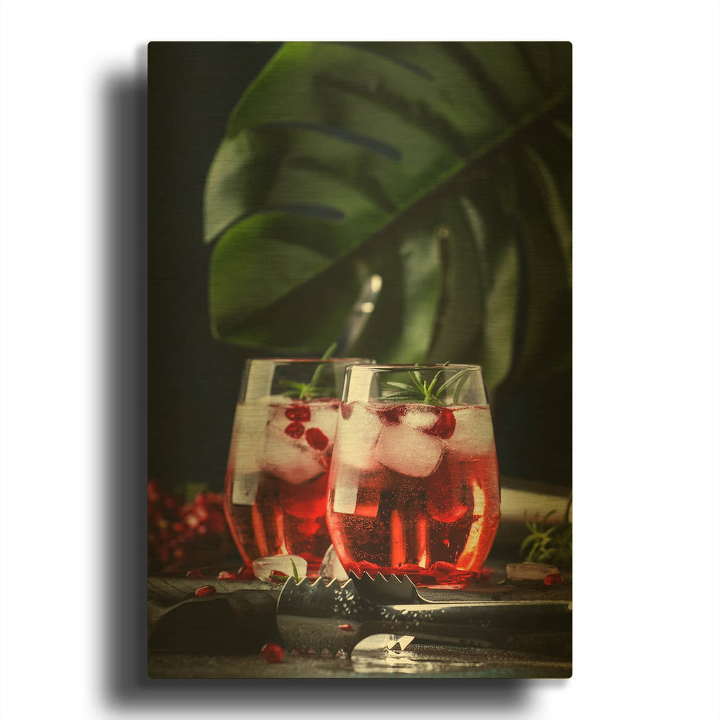'Love Potion' By Luxe Gold Metal Wall Art