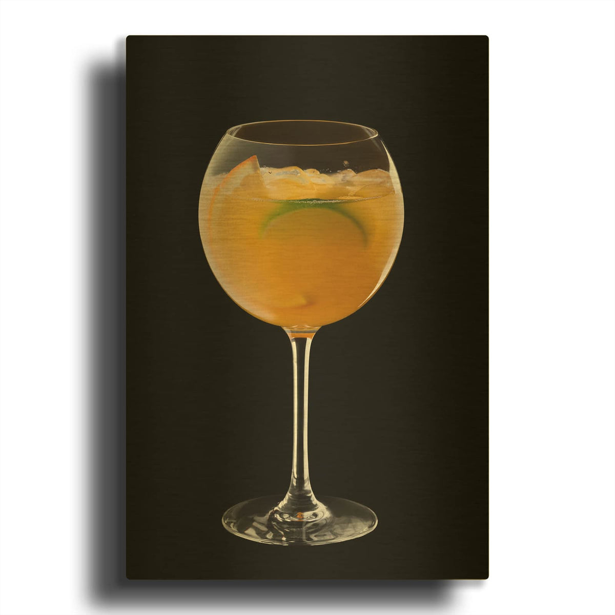 'Mimosa' By Luxe Gold Metal Wall Art
