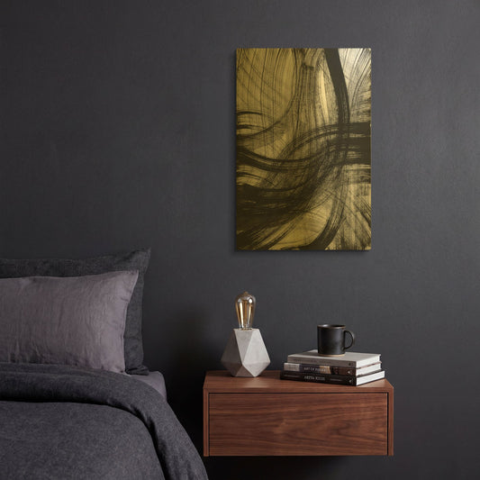 'Hurricane' By Natasha Gold Metal Wall Art