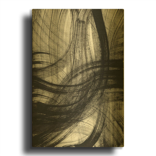 'Hurricane' By Natasha Gold Metal Wall Art