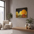 'Juicy Fruit' By Cecile Baird Gold Metal Wall Art