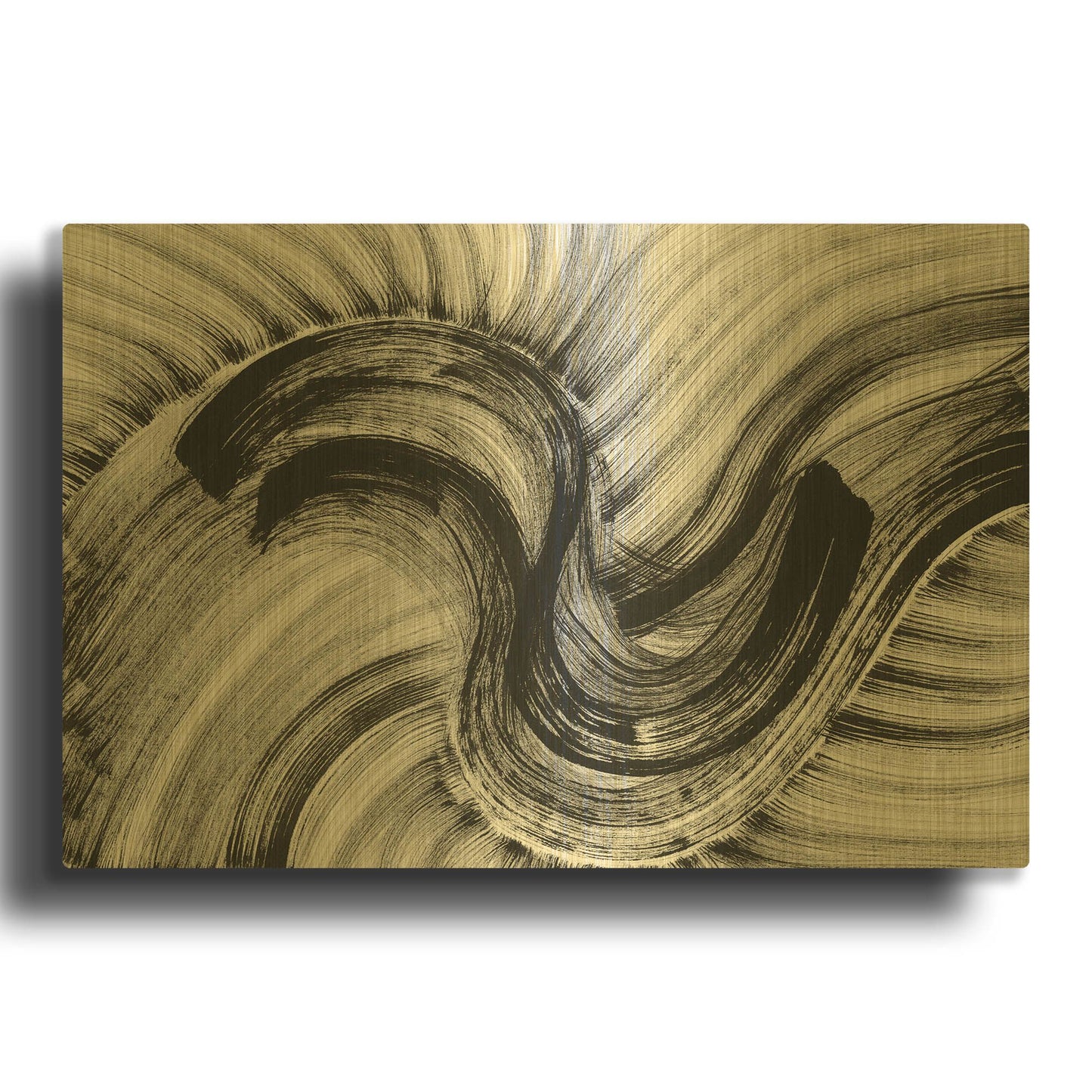 'Cyclone' By Natasha Gold Metal Wall Art