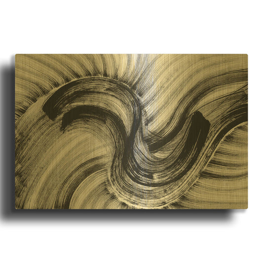 'Cyclone' By Natasha Gold Metal Wall Art