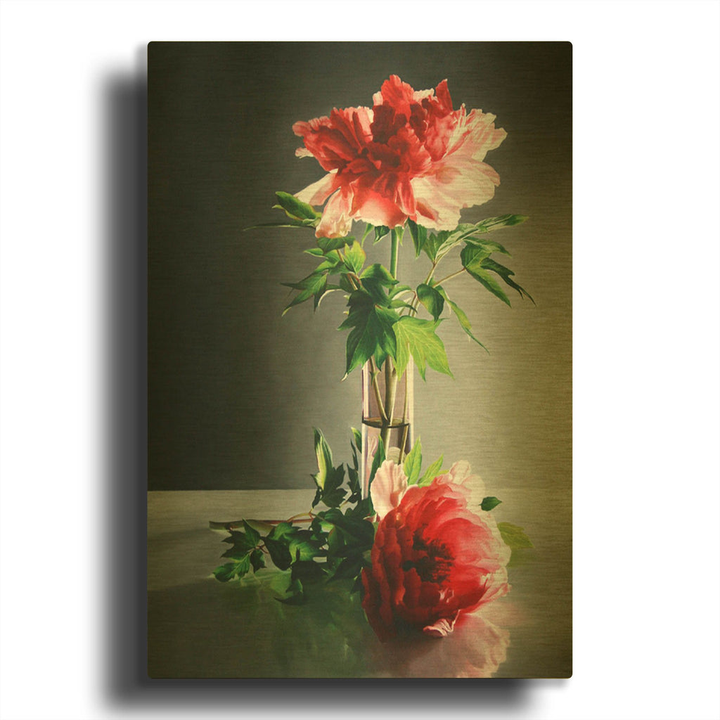 'Fragile Beauty' By Cecile Baird Gold Metal Wall Art