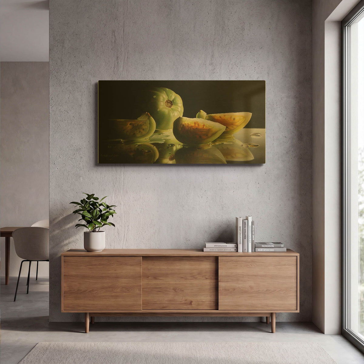 'Ripening' By Cecile Baird Gold Metal Wall Art
