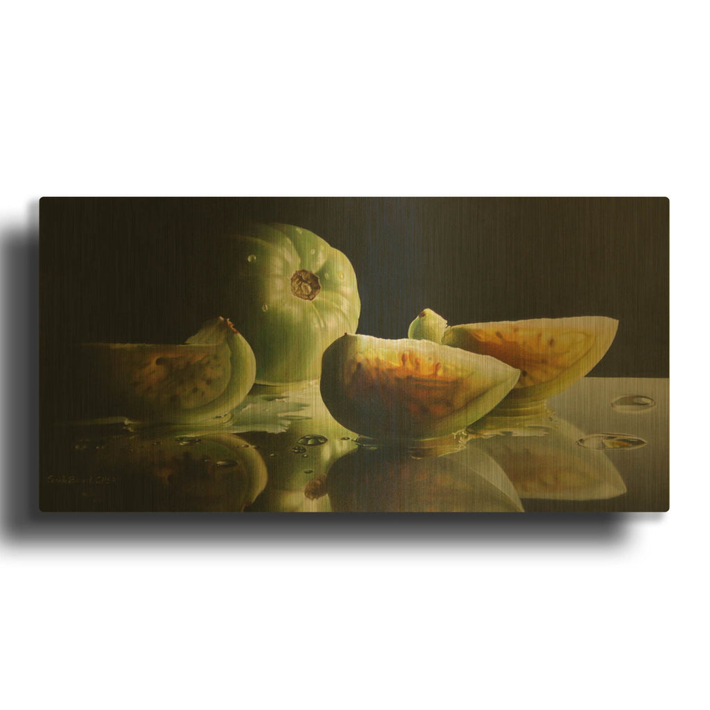 'Ripening' By Cecile Baird Gold Metal Wall Art