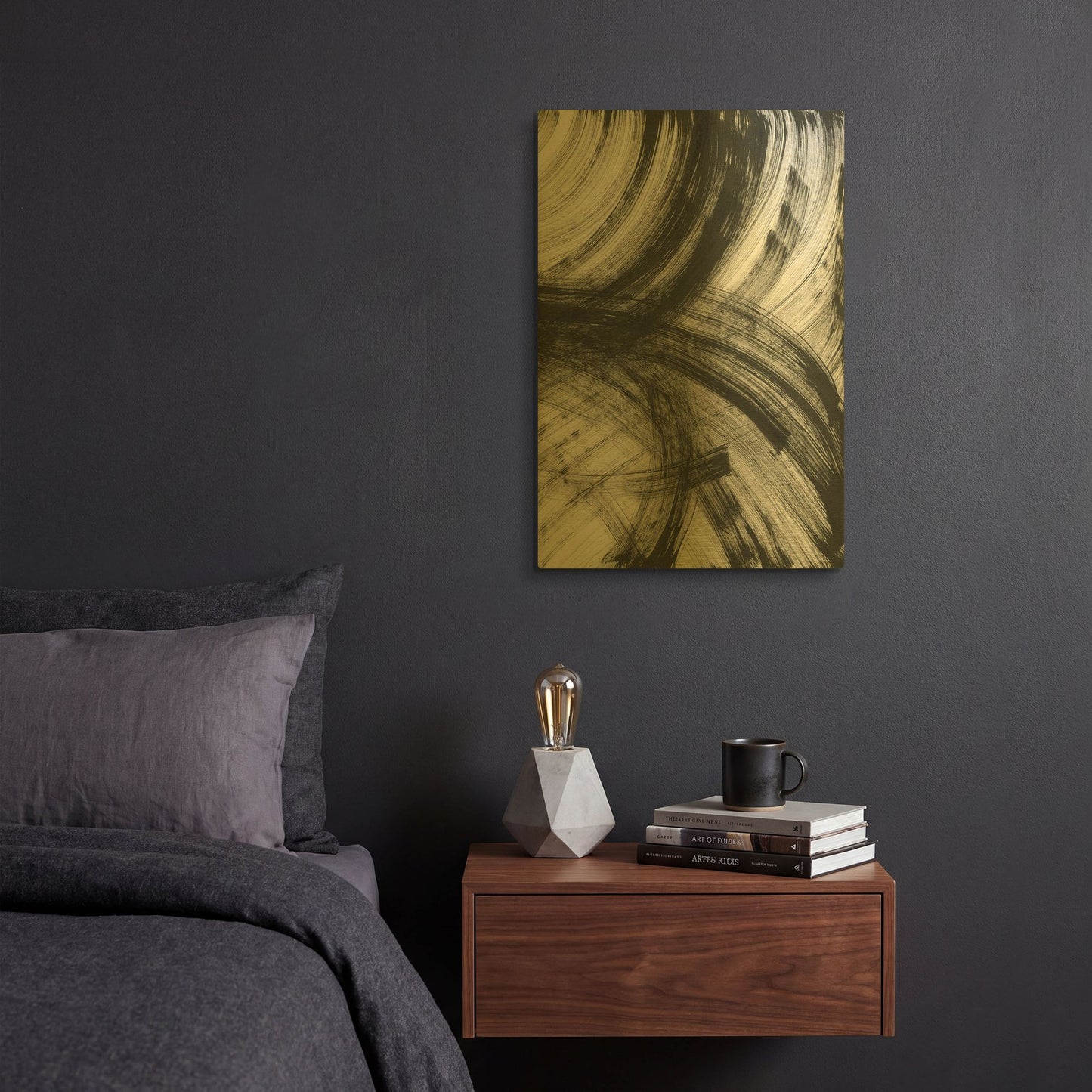 'Wind' By Natasha Gold Metal Wall Art