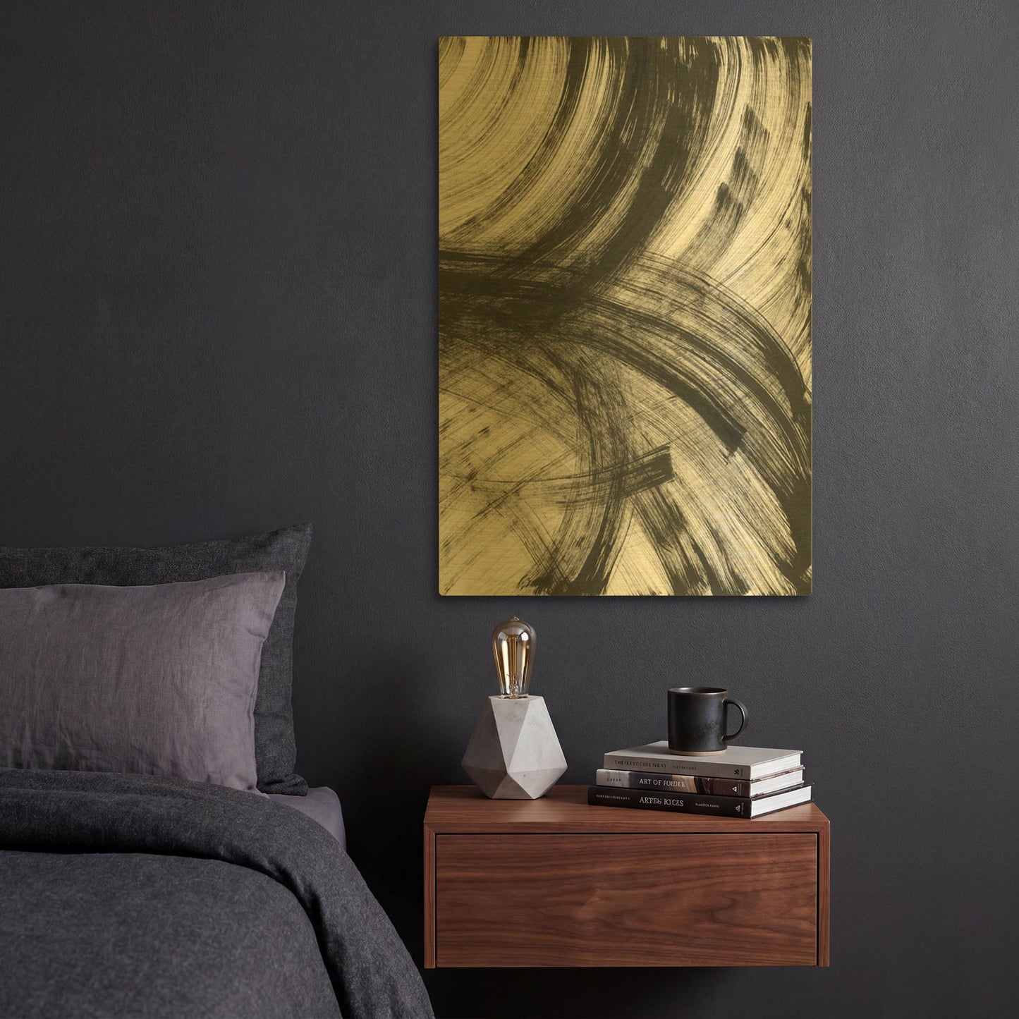 'Wind' By Natasha Gold Metal Wall Art