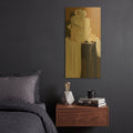 'Sea Life Composition 2' By Cecile Baird Gold Metal Wall Art