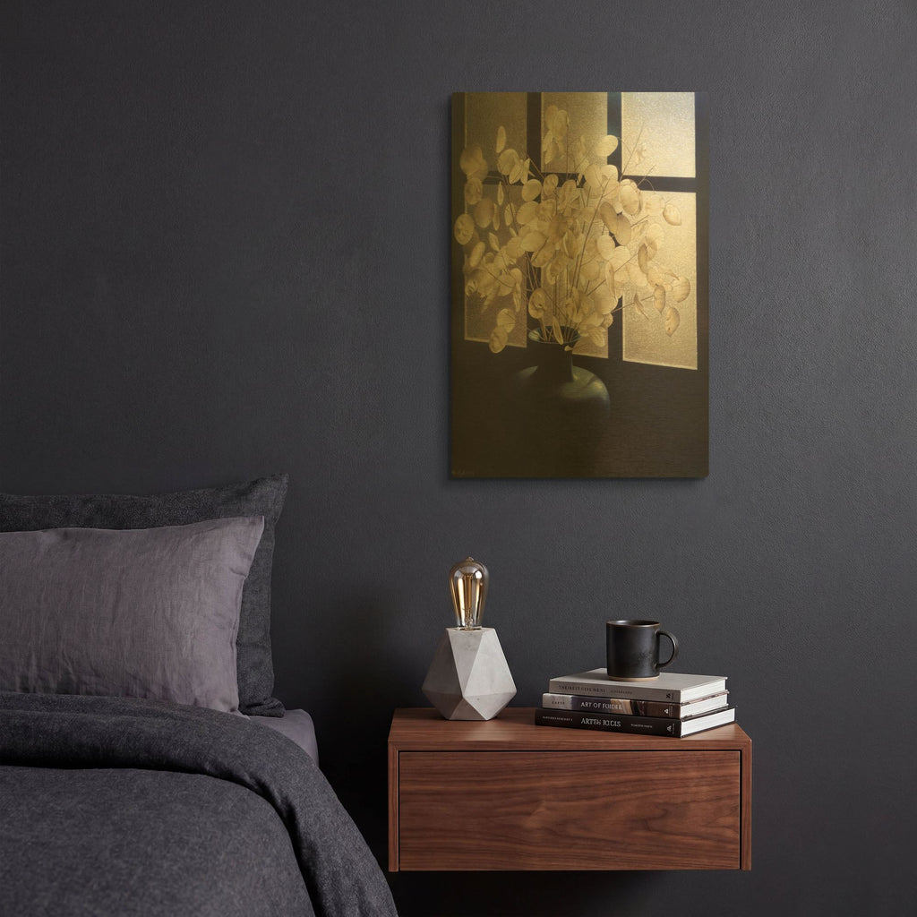'Morning Light' By Cecile Baird Gold Metal Wall Art