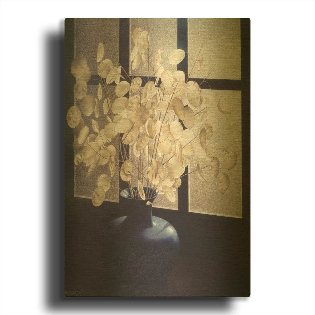 'Morning Light' By Cecile Baird Gold Metal Wall Art
