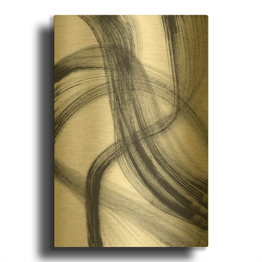 'Aul' By Natasha Gold Metal Wall Art