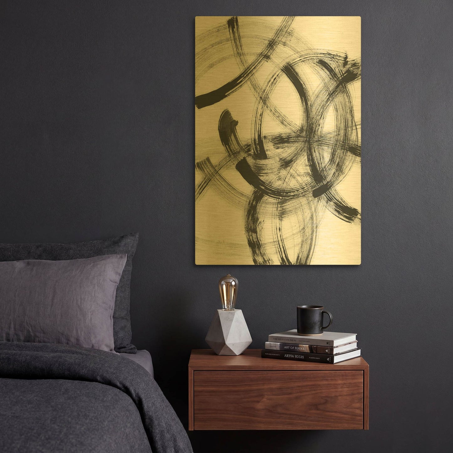 'Supercell' By Natasha Gold Metal Wall Art