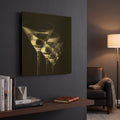 'Line Em Up 3' By Clive Branson Gold Metal Wall Art