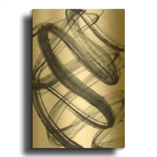 'Lahar' By Natasha Gold Metal Wall Art