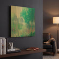 'June Melody' By Gill Bustamante Gold Metal Wall Art