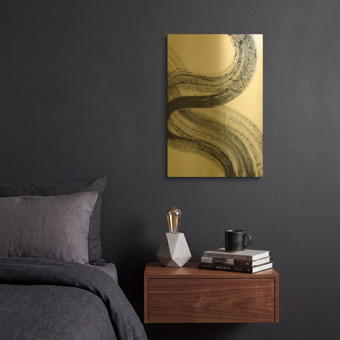 'Shakane2' By Natasha Gold Metal Wall Art