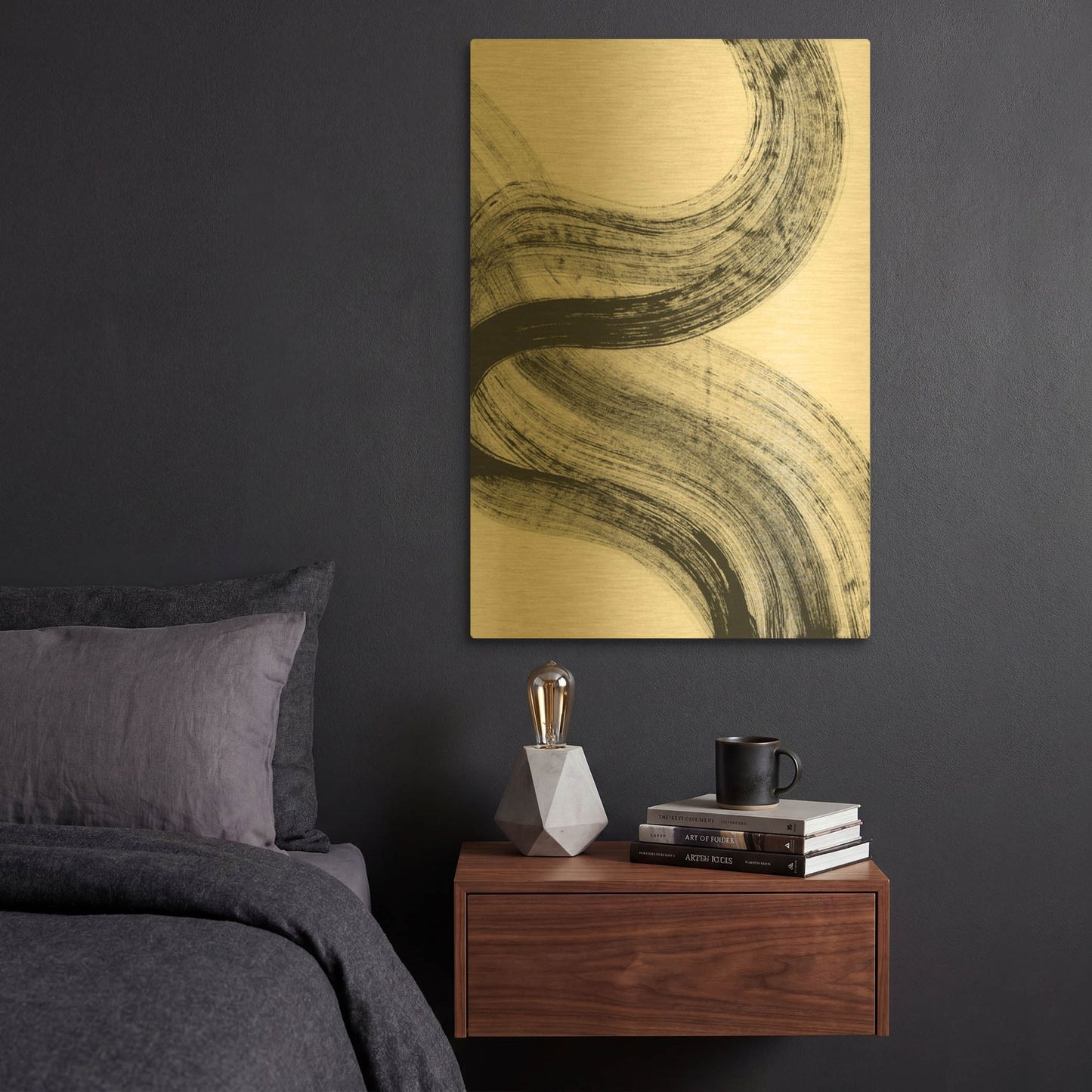 'Shakane2' By Natasha Gold Metal Wall Art