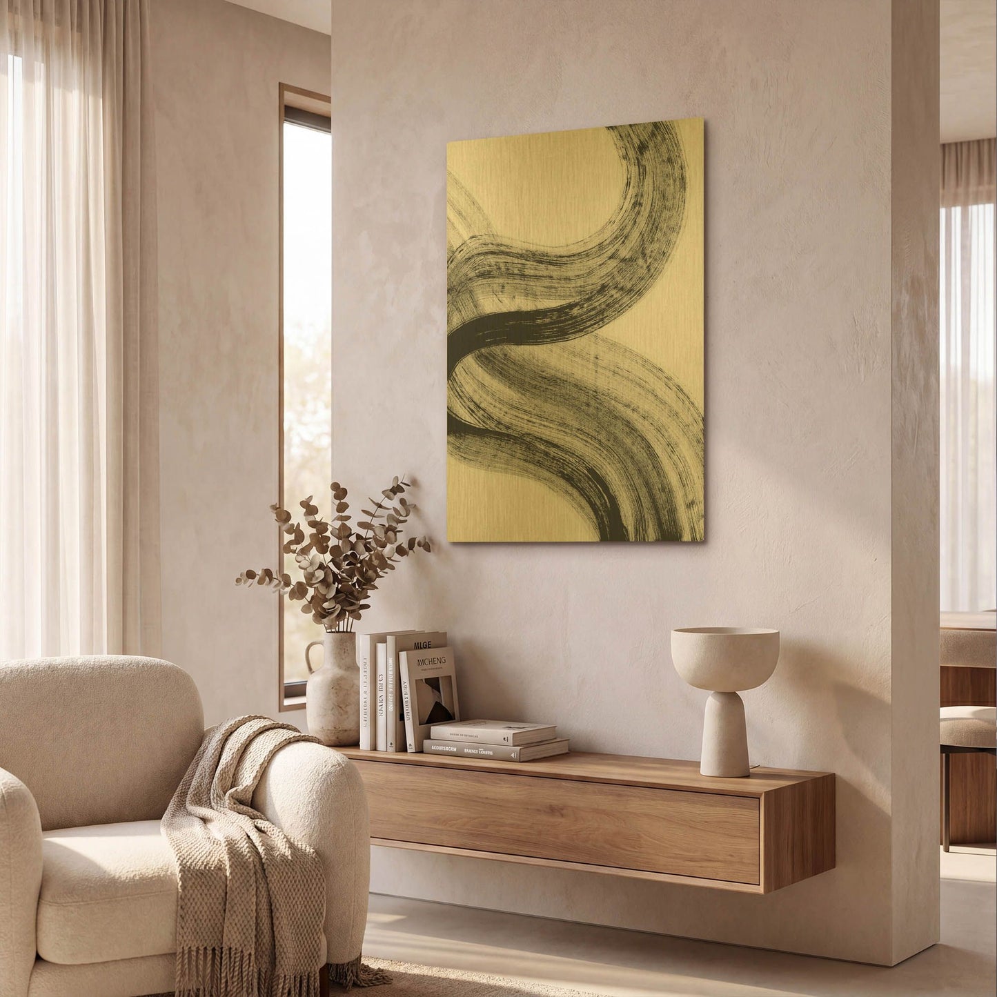 'Shakane2' By Natasha Gold Metal Wall Art