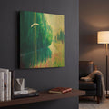 'Enchanted' By Gill Bustamante Gold Metal Wall Art