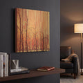 'Twilight Grace' By Gill Bustamante Gold Metal Wall Art