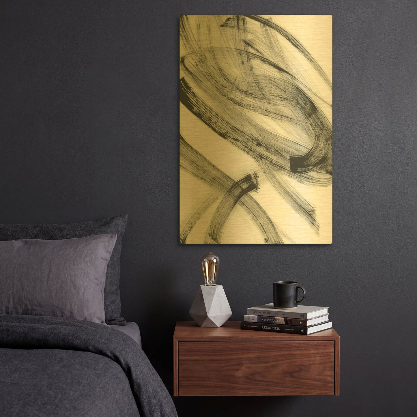 'Zawn' By Natasha Gold Metal Wall Art