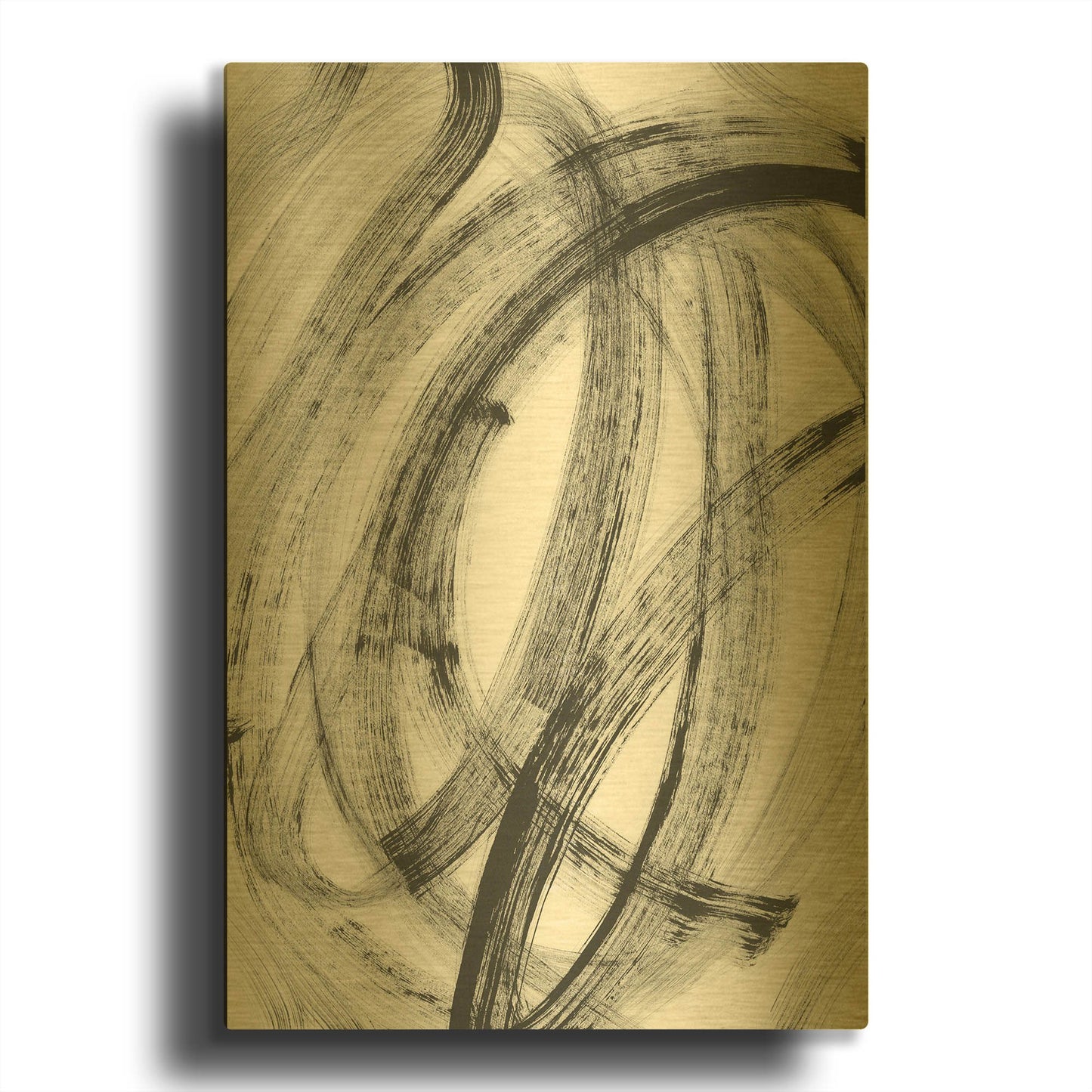 'Going in Circles' By Natasha Gold Metal Wall Art