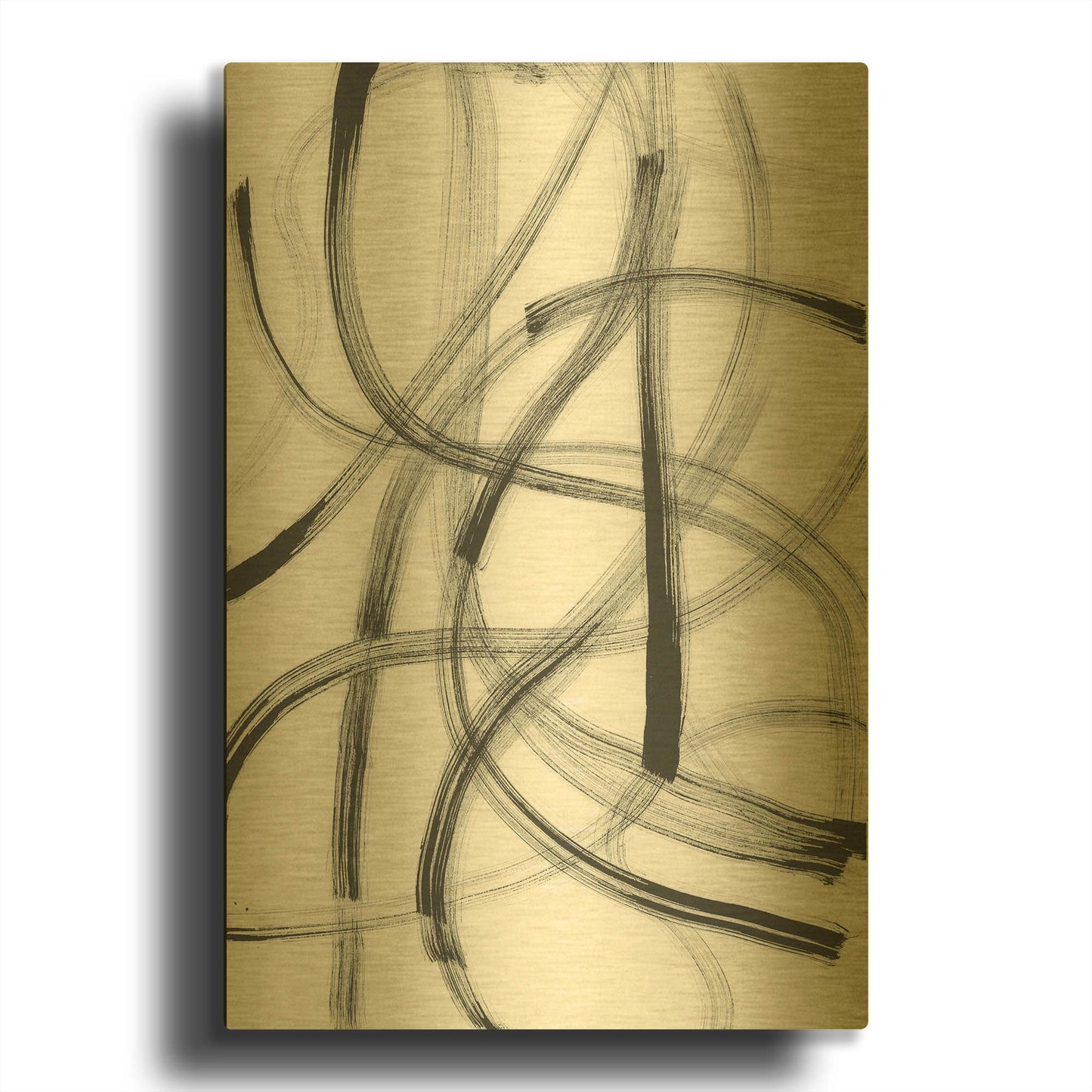 'Wrong Turn' By Natasha Gold Metal Wall Art