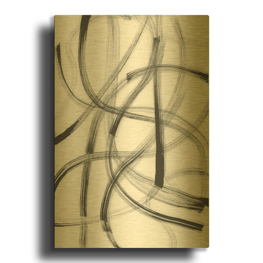 'Wrong Turn' By Natasha Gold Metal Wall Art
