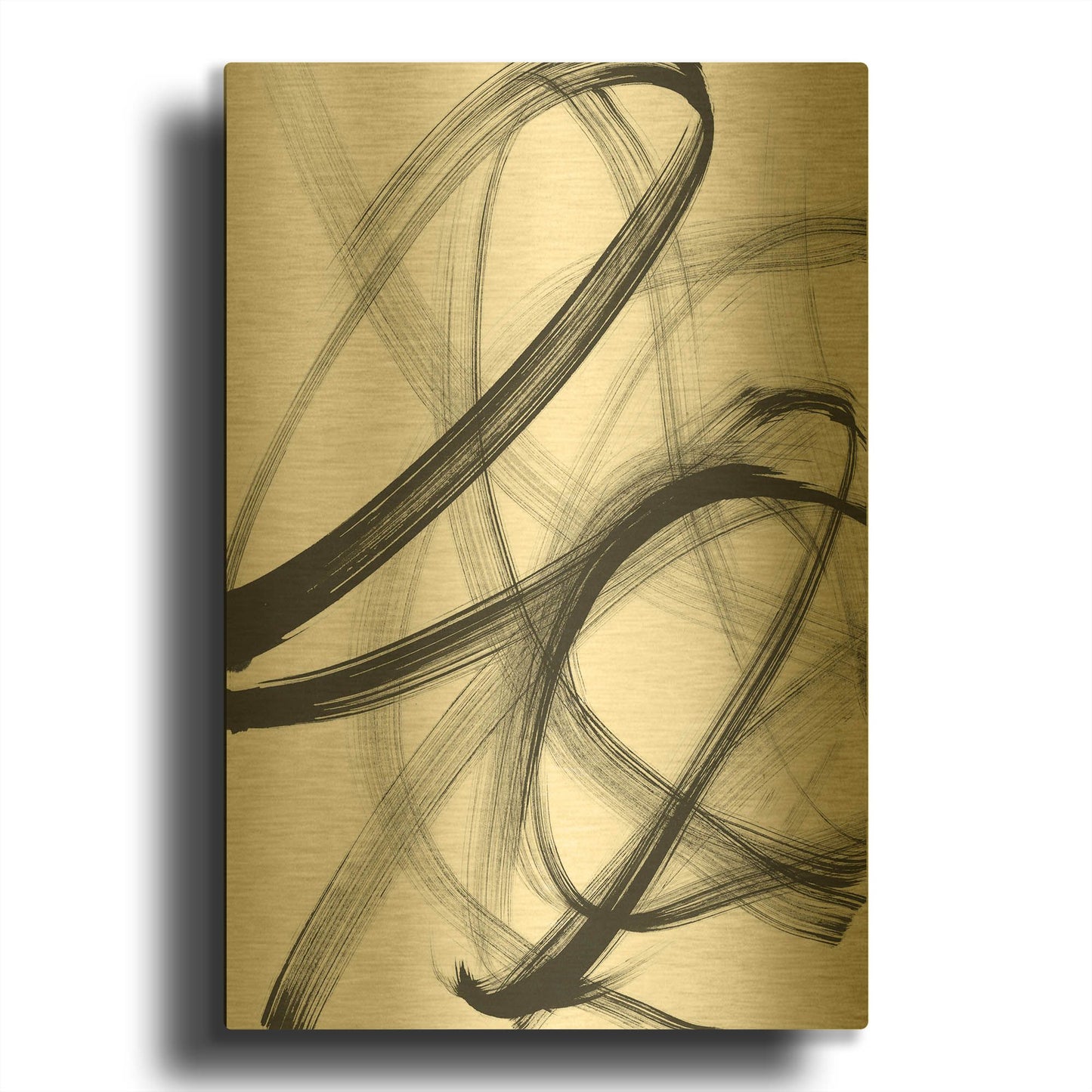 'Tornado' By Natasha Gold Metal Wall Art