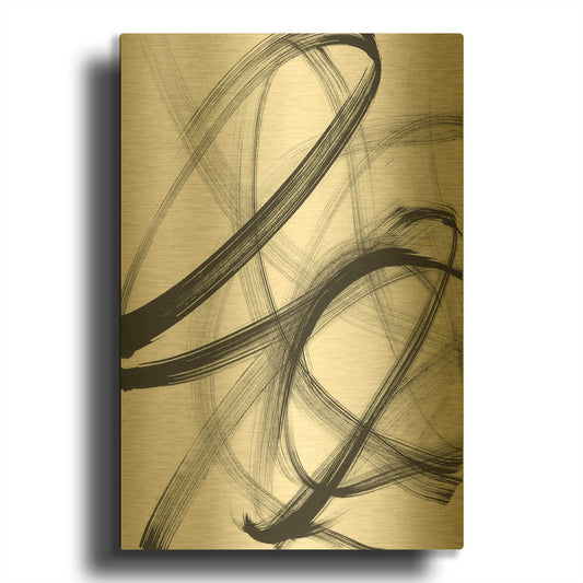 'Tornado' By Natasha Gold Metal Wall Art