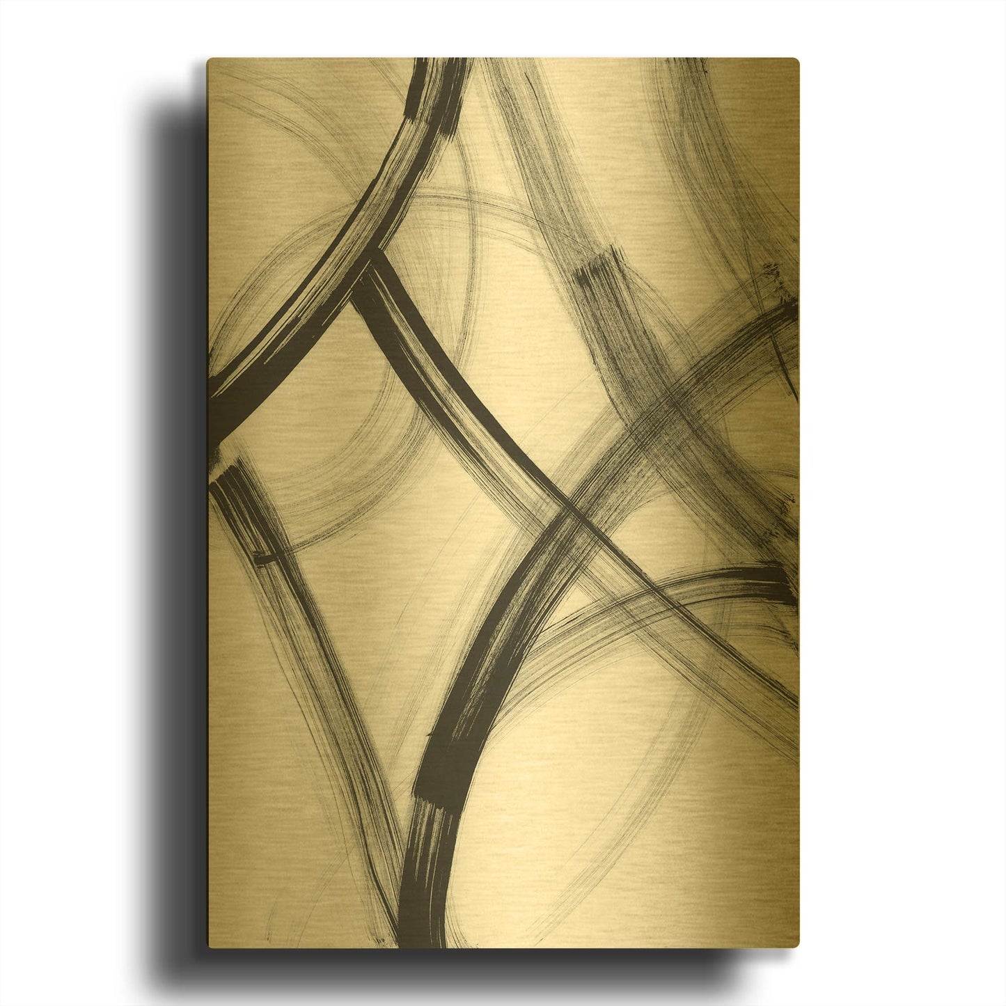'Wye' By Natasha Gold Metal Wall Art