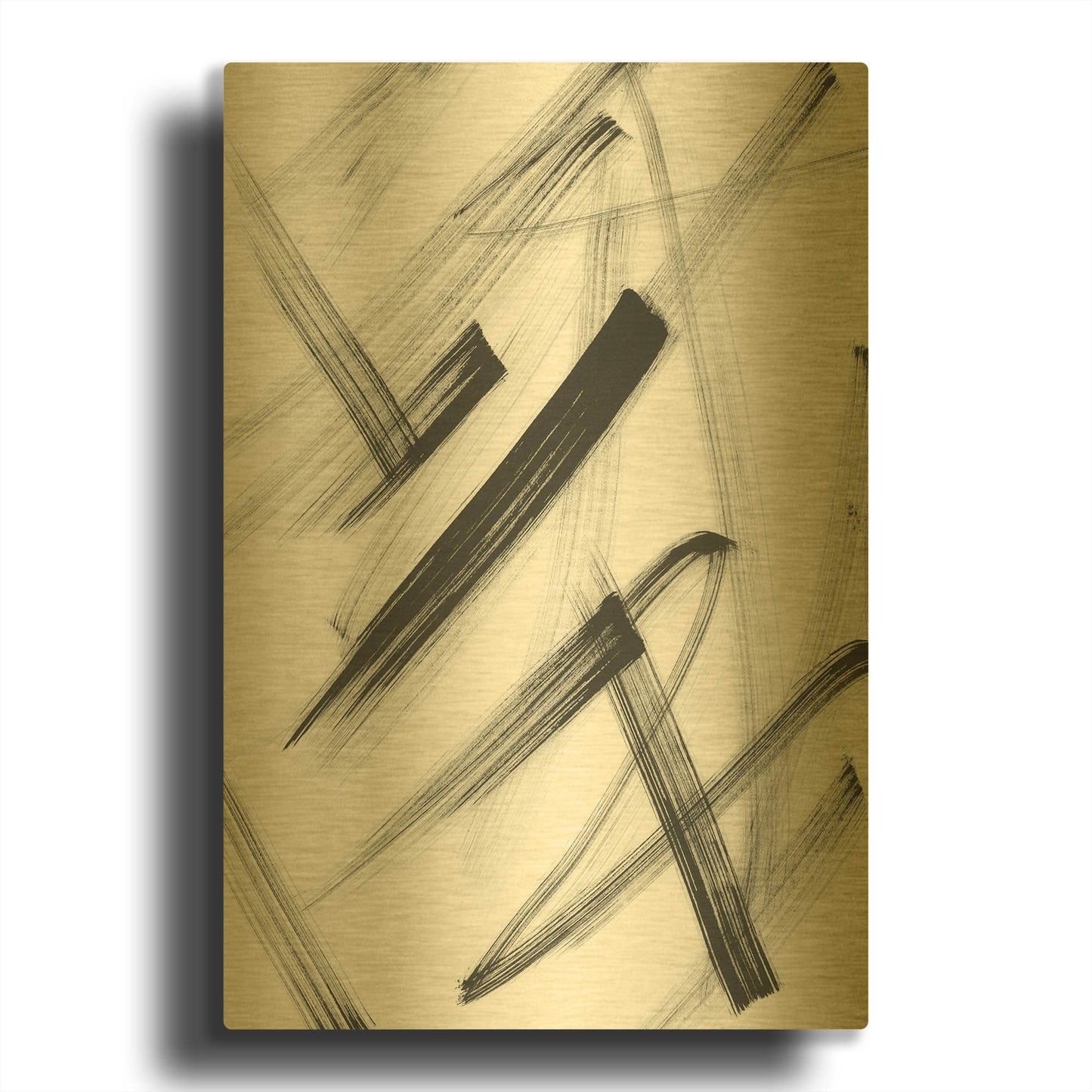 'Ammil' By Natasha Gold Metal Wall Art