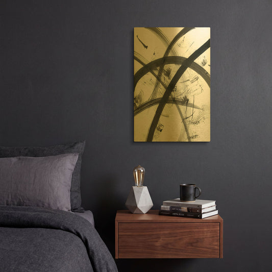 'Airscrew' By Natasha Gold Metal Wall Art
