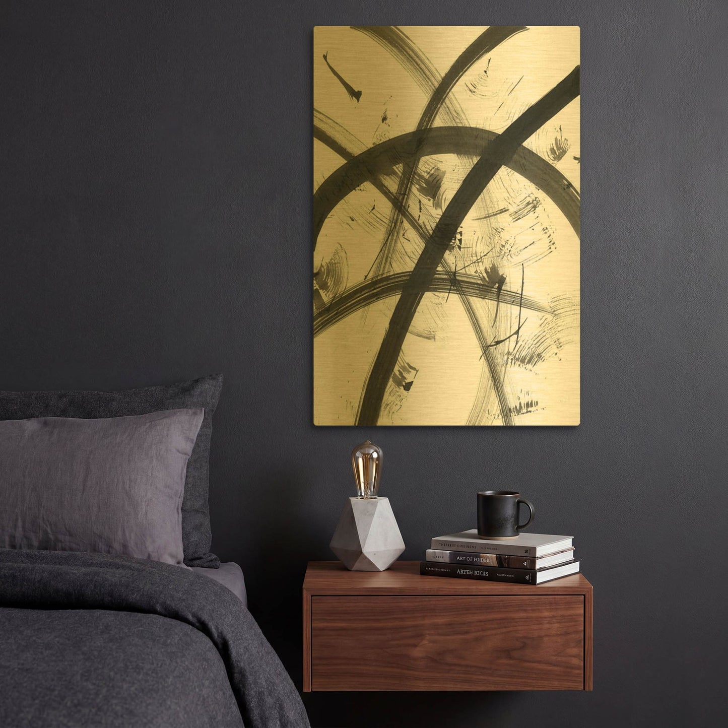 'Airscrew' By Natasha Gold Metal Wall Art