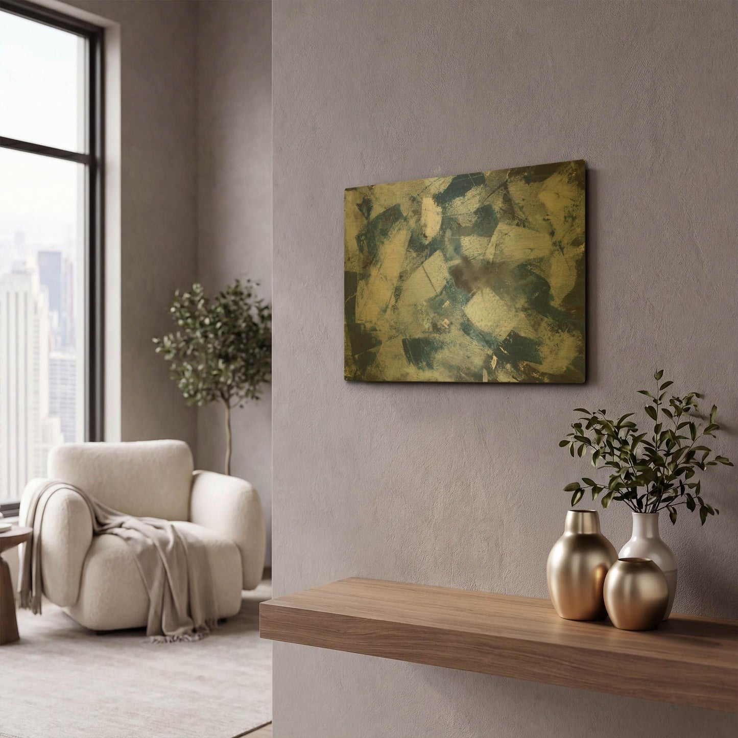 'Shipwreck' By Natasha Gold Metal Wall Art
