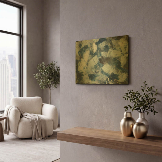'Shipwreck' By Natasha Gold Metal Wall Art
