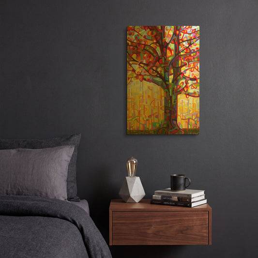 'Emperor' By Mandy Budan Gold Metal Wall Art