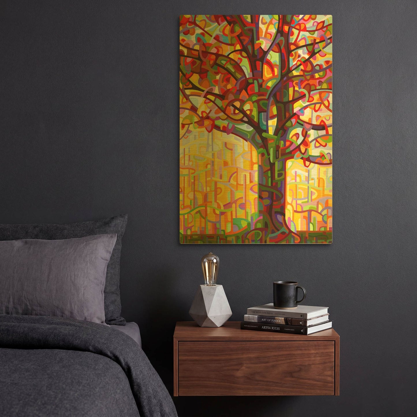 'Emperor' By Mandy Budan Gold Metal Wall Art