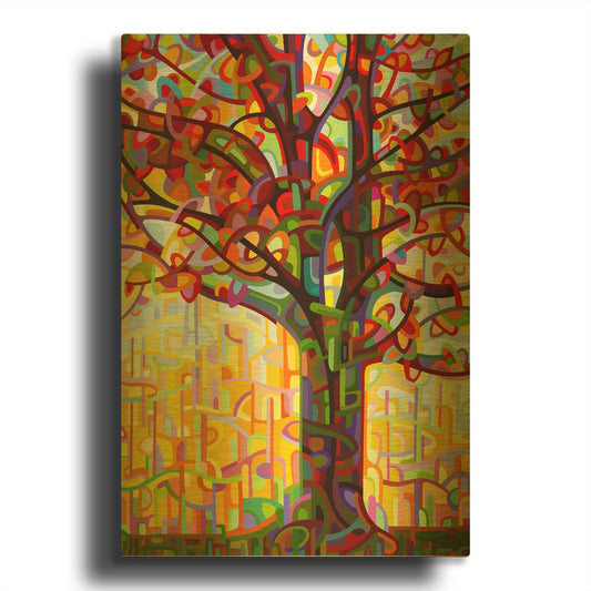 'Emperor' By Mandy Budan Gold Metal Wall Art