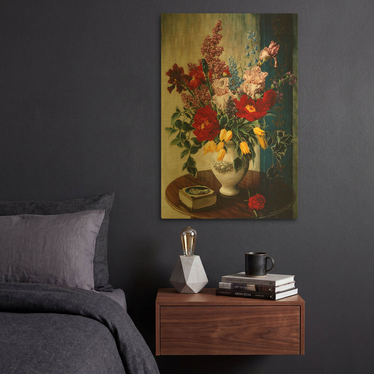 'Casa Maruja' By Robin Anderson Gold Metal Wall Art