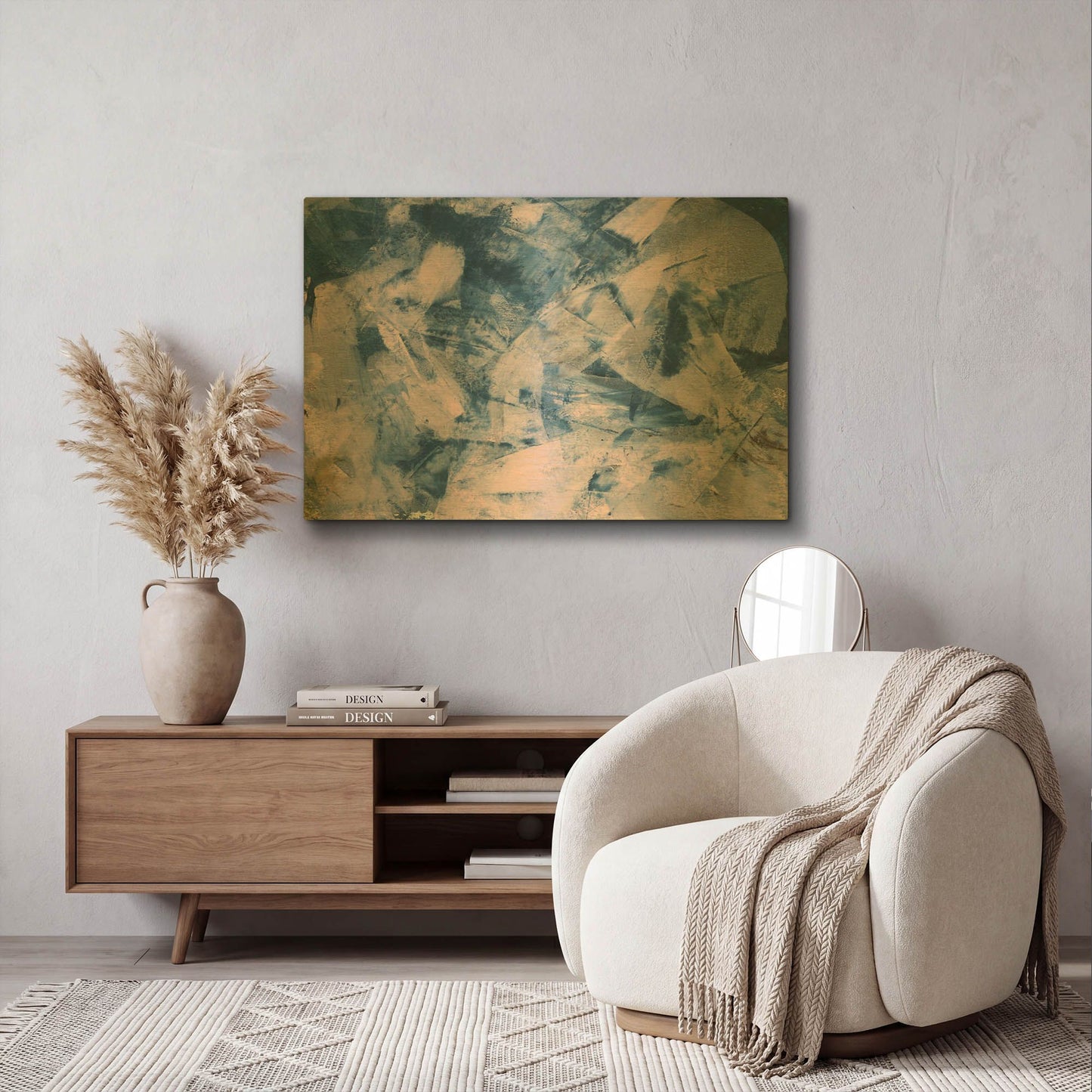 'Leyvi' By Natasha Gold Metal Wall Art