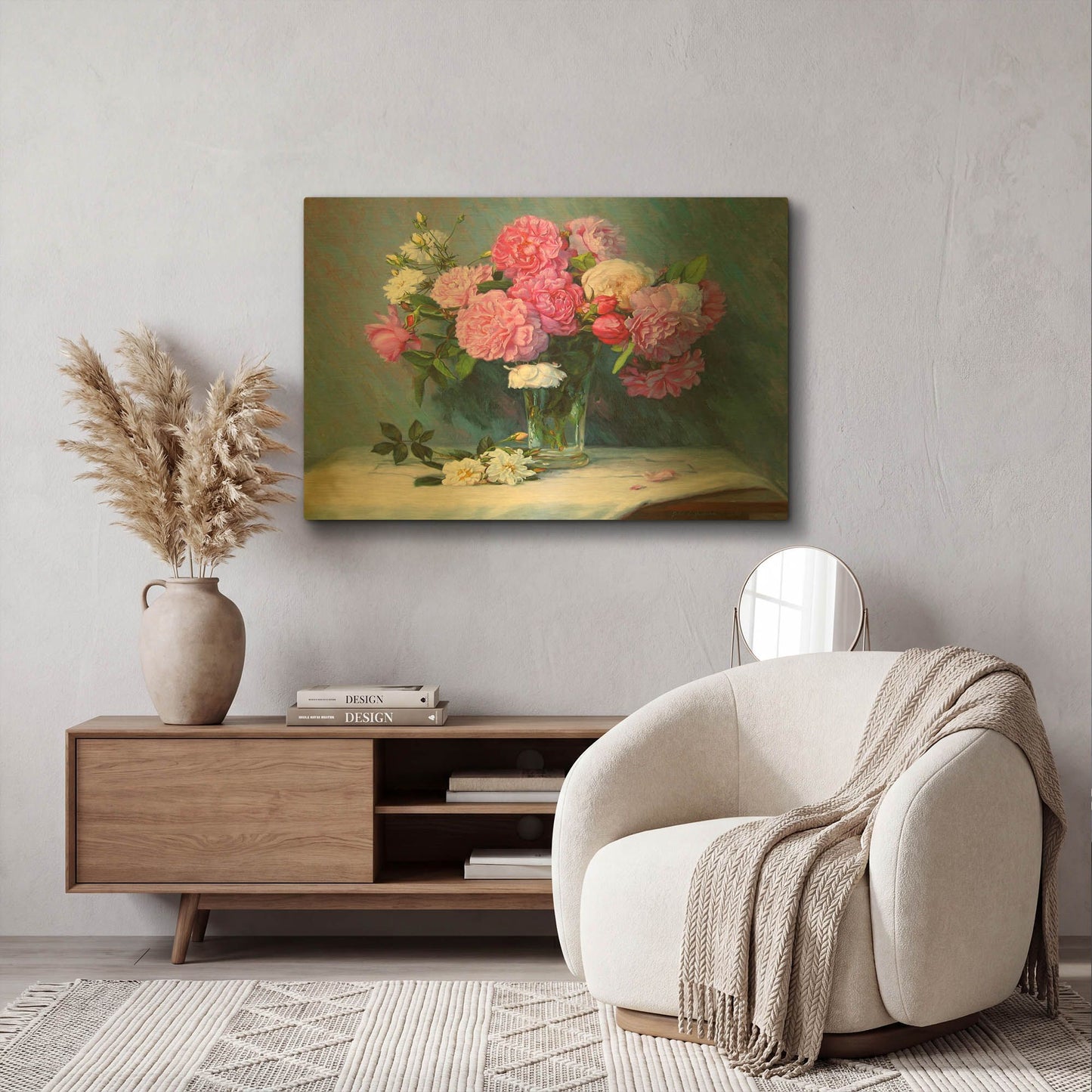 'Kathryn' By Robin Anderson Gold Metal Wall Art
